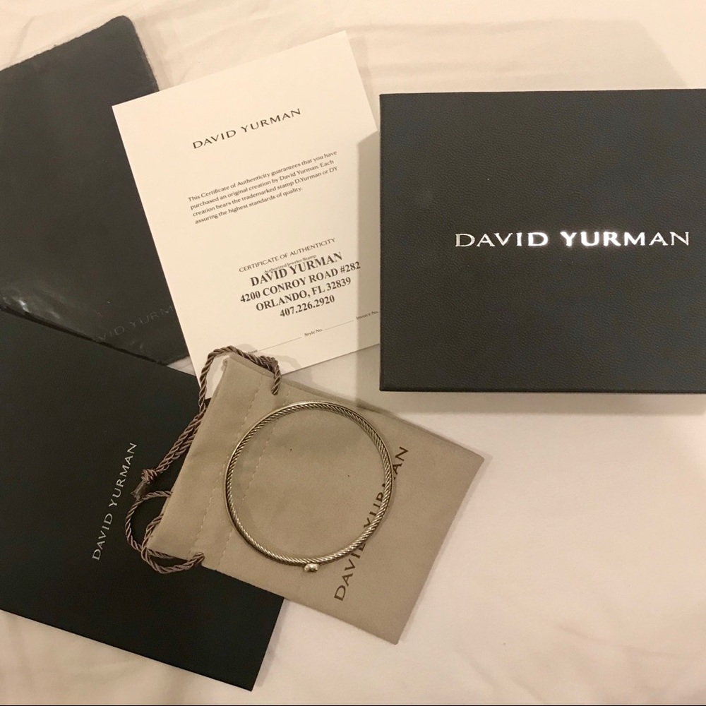 David Yurman cable bangle